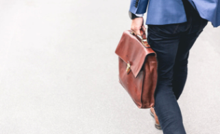 Man carrying bag