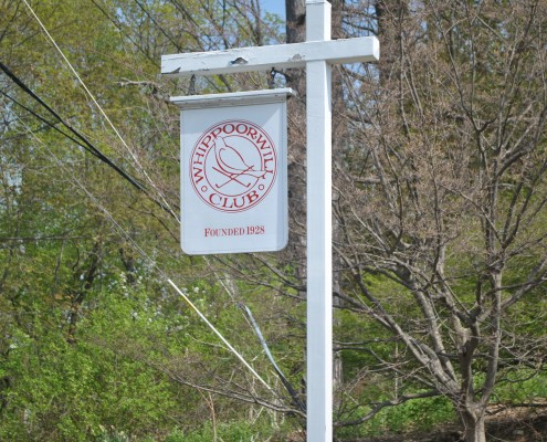 Sign for Whippoorwill Country club