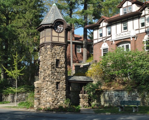 Fancy building with clocktower